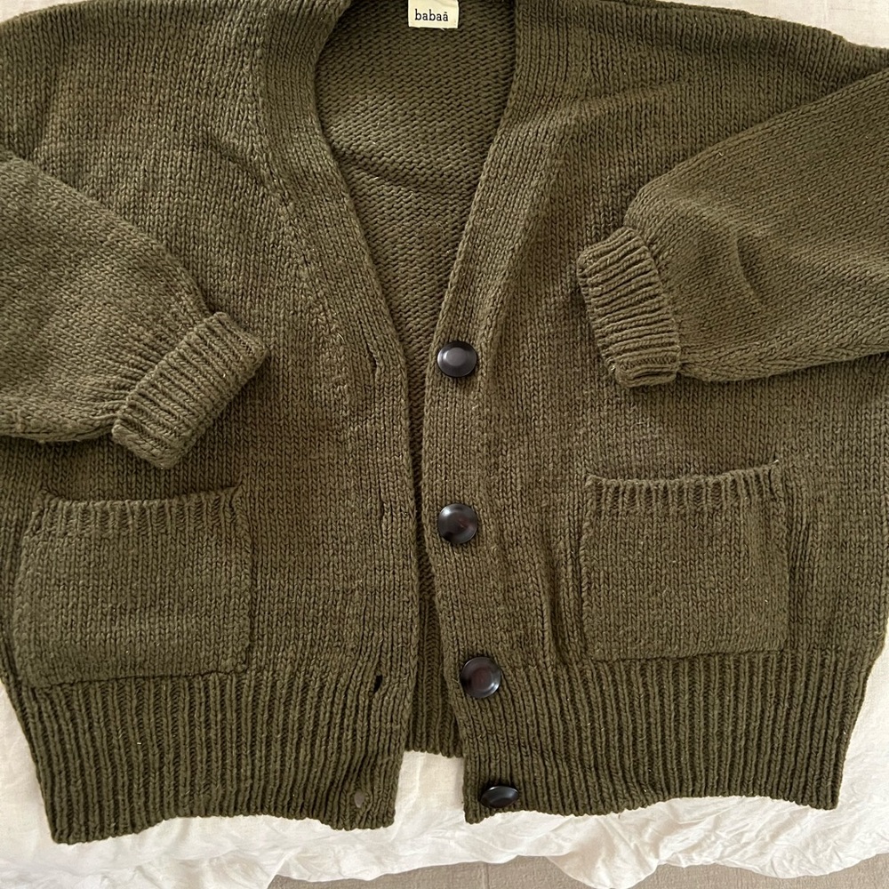 Babaa cardigan no17 alga
